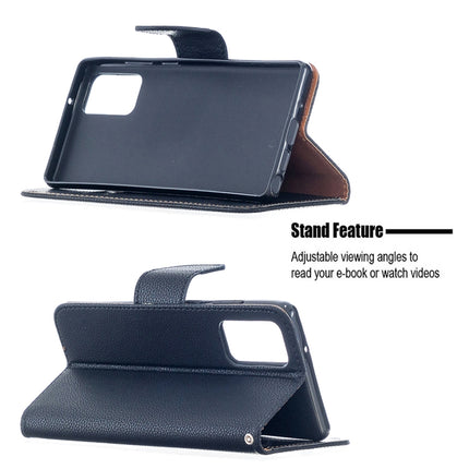 Litchi Texture Pure Color Horizontal Flip Leather Case with Holder & Card Slots & Wallet & Lanyard, For Samsung Galaxy Note20, For Samsung Galaxy Note20 Ultra