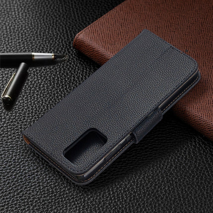 Litchi Texture Pure Color Horizontal Flip Leather Case with Holder & Card Slots & Wallet & Lanyard, For Samsung Galaxy Note20, For Samsung Galaxy Note20 Ultra