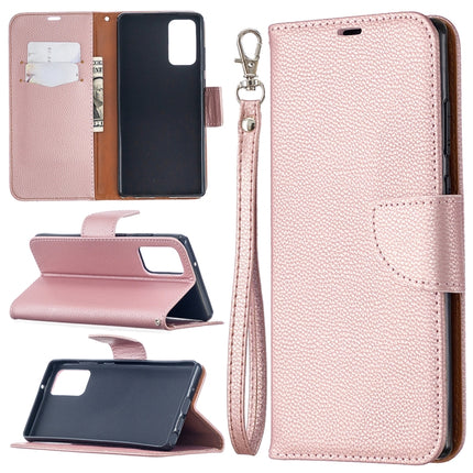 Litchi Texture Pure Color Horizontal Flip Leather Case with Holder & Card Slots & Wallet & Lanyard, For Samsung Galaxy Note20, For Samsung Galaxy Note20 Ultra