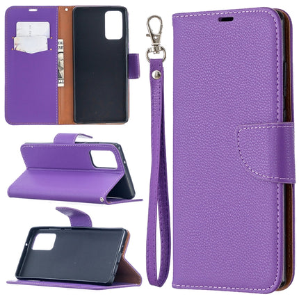 Litchi Texture Pure Color Horizontal Flip Leather Case with Holder & Card Slots & Wallet & Lanyard, For Samsung Galaxy Note20, For Samsung Galaxy Note20 Ultra