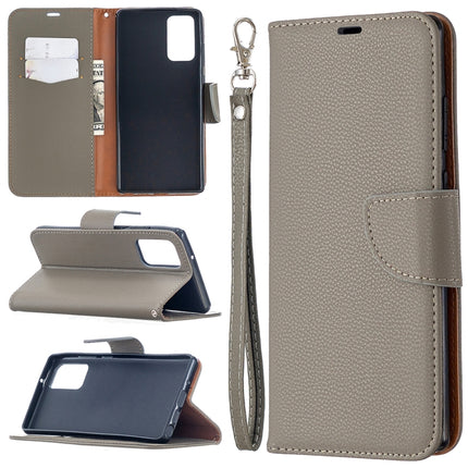 Litchi Texture Pure Color Horizontal Flip Leather Case with Holder & Card Slots & Wallet & Lanyard, For Samsung Galaxy Note20, For Samsung Galaxy Note20 Ultra