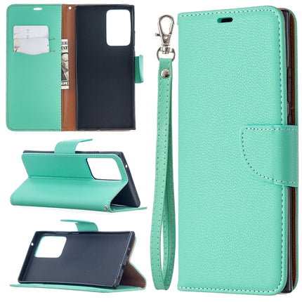 Litchi Texture Pure Color Horizontal Flip Leather Case with Holder & Card Slots & Wallet & Lanyard, For Samsung Galaxy Note20, For Samsung Galaxy Note20 Ultra