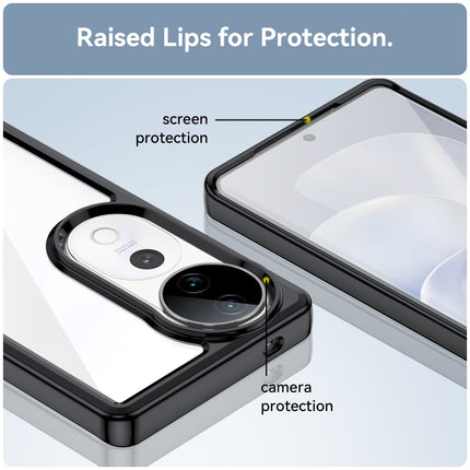 Colorful Series Acrylic Hybrid TPU Phone Case, For vivo V40 5G, For vivo S19 Pro