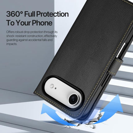 DUX DUCIS Lawa Series 2 in 1 Wallet Zipper Detachable MagSafe Phone Case with Lanyard, For iPhone Air, For iPhone 16 Pro Max, For iPhone 16 Pro, For iPhone 16