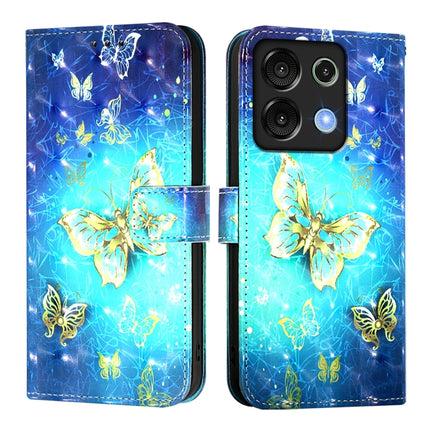 3D Painting Horizontal Flip Leather Phone Case, For Umidigi G9 5G, For Umidigi Bison X20, For Umidigi A15 / A15C / A15T
