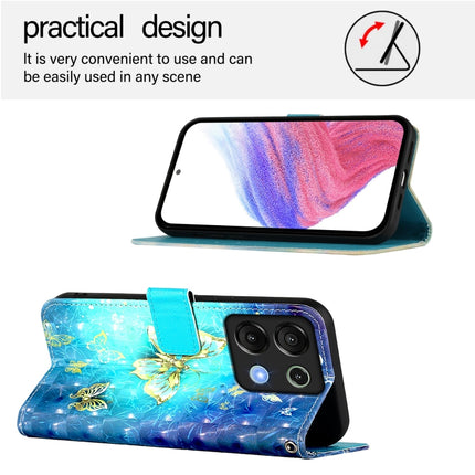 3D Painting Horizontal Flip Leather Phone Case, For Umidigi G9 5G, For Umidigi Bison X20, For Umidigi A15 / A15C / A15T