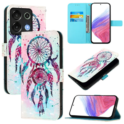 3D Painting Horizontal Flip Leather Phone Case, For Umidigi G9 5G, For Umidigi Bison X20, For Umidigi A15 / A15C / A15T