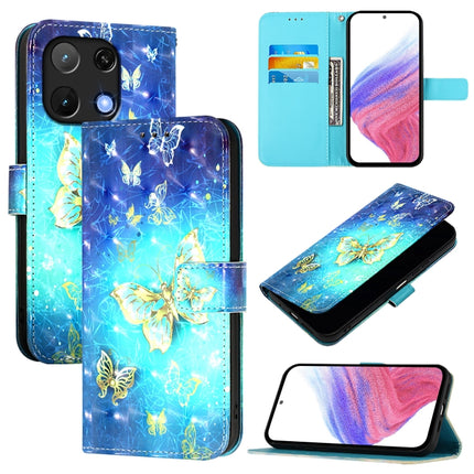 3D Painting Horizontal Flip Leather Phone Case, For UMIDIGI G100x 5G / 4G, For UMIDIGI G100 Pro, For Umidigi Note 90