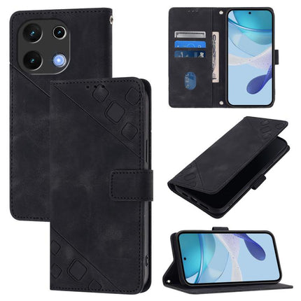 Skin-feel Embossed Leather Phone Case, For Umidigi G100X 4G / 5G, For Umidigi G100 Pro, For UMIDIGI Note 100, For Umidigi Bison X20