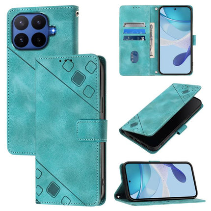 Skin-feel Embossed Leather Phone Case, For Xiaomi 17 Max 5G, For Xiaomi 17T Pro 5G, For Xiaomi Poco M7 4G 169mm, For Xiaomi 15T Pro 5G