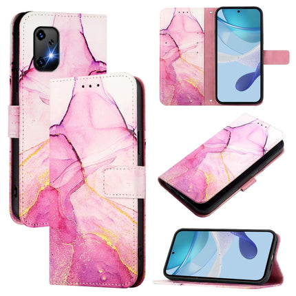 PT003 Marble Pattern Flip Leather Phone Case, For Umidigi Bison X20