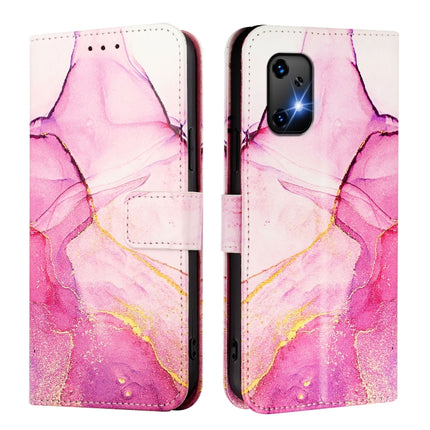 PT003 Marble Pattern Flip Leather Phone Case, For Umidigi Bison X20