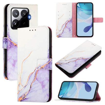 PT003 Marble Pattern Flip Leather Phone Case, For Xiaomi Poco M7 4G 169mm, For Xiaomi 15T Pro, For Xiaomi 15T, For Xiaomi Civi 5 Pro