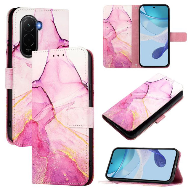 PT003 Marble Pattern Flip Leather Phone Case, For Xiaomi Poco M7 4G 169mm, For Xiaomi 15T Pro, For Xiaomi 15T, For Xiaomi Civi 5 Pro