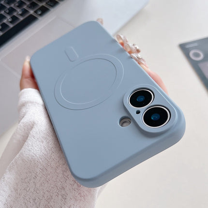 Solid Color Liquid Silicone MagSafe Magnetic Phone Case, For iPhone 16