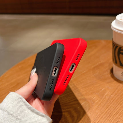 Solid Color Liquid Silicone MagSafe Magnetic Phone Case, For iPhone 11 Pro