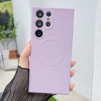 For Samsung Galaxy S22 Ultra 5G / Grass Purple