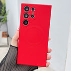For Samsung Galaxy S22 Ultra 5G / Red