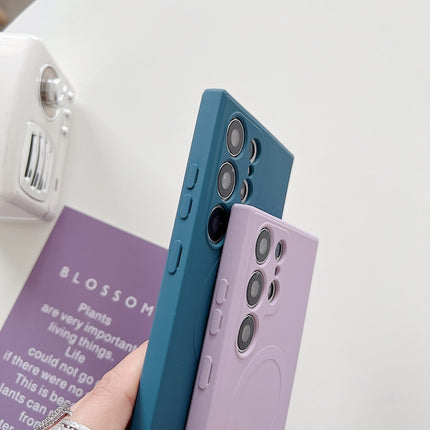 Solid Color Liquid Silicone MagSafe Magnetic Phone Case, For Samsung Galaxy S26+ 5G, For Samsung Galaxy S26 Ultra 5G