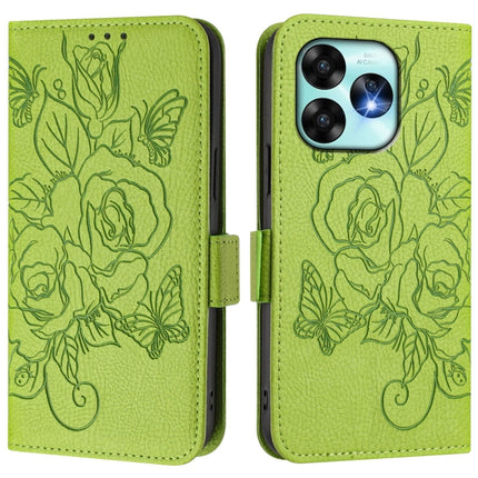Embossed Rose RFID Anti-theft Leather Phone Case, For UMIDIGI A15 / A15C / A15T, For UMIDIGI G9 5G, For UMIDIGI Bison X20, For UMIDIGI Power 7 / Power 7S