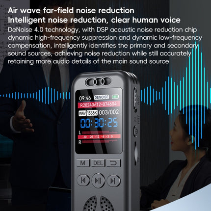 S7 HD Color Screen Smart Noise Reduction Voice Recorder, S7