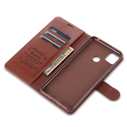 AZNS Sheepskin Texture Horizontal Flip Leather Case with Holder & Card Slots & Wallet, For Xiaomi Redmi 9C