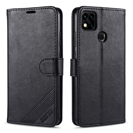 AZNS Sheepskin Texture Horizontal Flip Leather Case with Holder & Card Slots & Wallet, For Xiaomi Redmi 9C