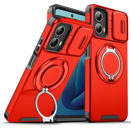 Sliding Camshield Ring Holder Phone Case, For Motorola Moto G Stylus 5G 2025, For Motorola Moto G 5G 2024