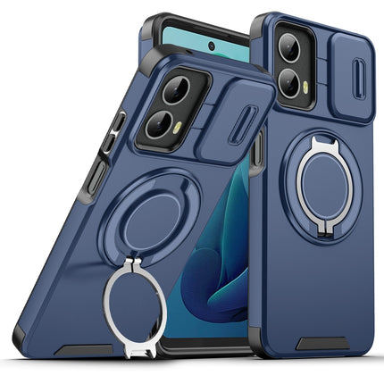 Sliding Camshield Ring Holder Phone Case, For Motorola Moto G Stylus 5G 2025, For Motorola Moto G 5G 2024