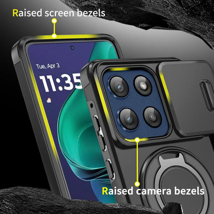 Sliding Camshield Ring Holder Phone Case, For Motorola Moto G Stylus 5G 2025, For Motorola Moto G 5G 2024