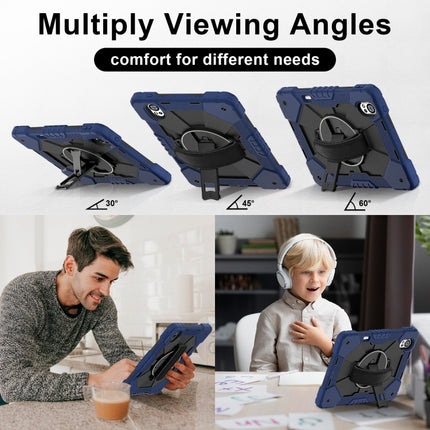 Contrast Color Robot Silicone Hybrid PC Tablet Case, For Huawei MatePad Air 12 2024, For Huawei MatePad SE 11 2024