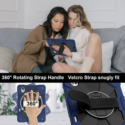 Contrast Color Robot Silicone Hybrid PC Tablet Case, For Huawei MatePad Air 12 2024, For Huawei MatePad SE 11 2024