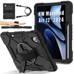 Contrast Color Robot Silicone Hybrid PC Tablet Case, For Huawei MatePad Air 12 2024, For Huawei MatePad SE 11 2024