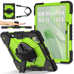 Contrast Color Robot Silicone Hybrid PC Tablet Case, For Huawei MatePad Air 12 2024, For Huawei MatePad SE 11 2024