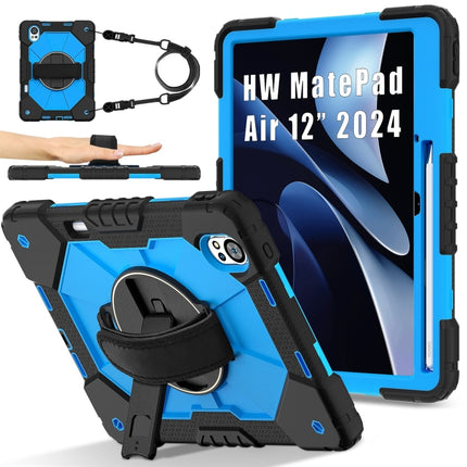 Contrast Color Robot Silicone Hybrid PC Tablet Case, For Huawei MatePad Air 12 2024, For Huawei MatePad SE 11 2024