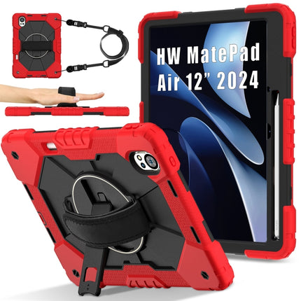 Contrast Color Robot Silicone Hybrid PC Tablet Case, For Huawei MatePad Air 12 2024, For Huawei MatePad SE 11 2024