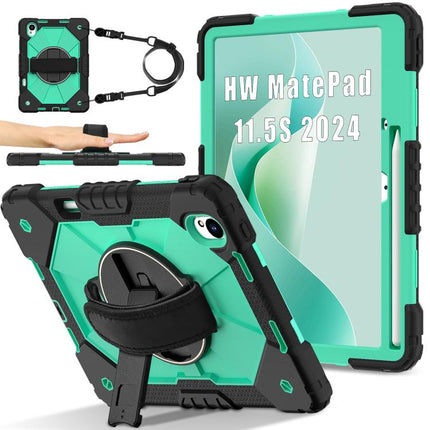 Contrast Color Robot Silicone Hybrid PC Tablet Case, For Huawei MatePad 11.5 S