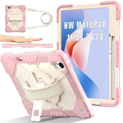 Contrast Color Robot Silicone Hybrid PC Tablet Case, For Huawei MatePad 11.5 S