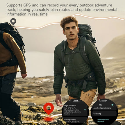 LEMFO Z1 1.43 inch AMOLED Screen Smart Watch, 4G Network Android 8.1, 4GB+64GB, Eurasian Version, 4GB+64GB