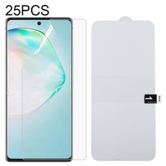 25 PCS Full Screen Protector Explosion-proof Hydrogel Film, For iPhone 12 mini, For iPhone 12 / 12 Pro, For iPhone 12 Pro Max, For Samsung Galaxy A11, For Samsung Galaxy M21, For Samsung Galaxy M31, For Samsung Galaxy A41, For Samsung Galaxy Note20