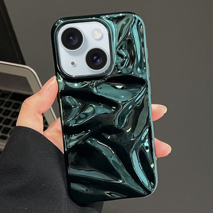 Water Ripple Electroplating Paint TPU Phone Case, For iPhone 15 Pro, For iPhone 15 Plus