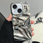 For iPhone 15 Plus / Bright Silver