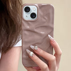 For iPhone 15 Plus / Pink Brown