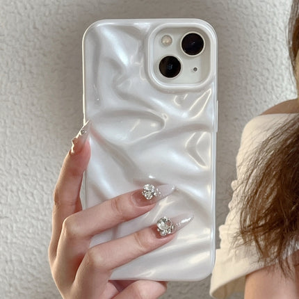 Water Ripple Electroplating Paint TPU Phone Case, For iPhone 15, For iPhone 14 Plus