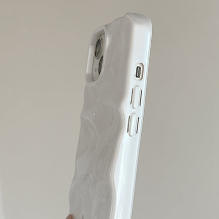 Water Ripple Electroplating Paint TPU Phone Case, For iPhone 15, For iPhone 14 Plus