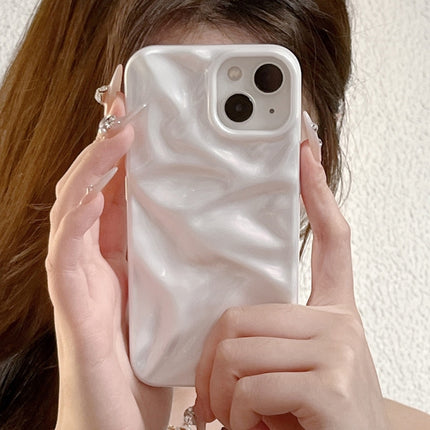 Water Ripple Electroplating Paint TPU Phone Case, For iPhone 15, For iPhone 14 Plus