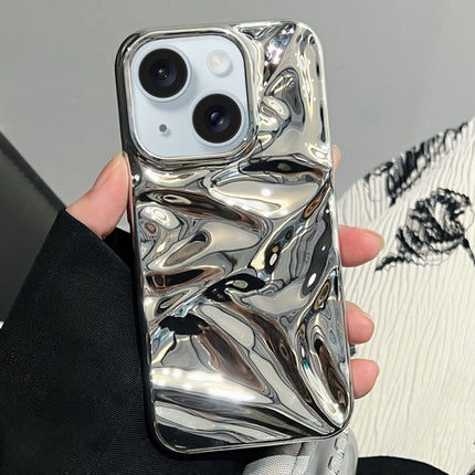 Water Ripple Electroplating Paint TPU Phone Case, For iPhone 15, For iPhone 14 Plus