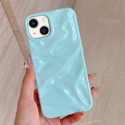 Water Ripple Electroplating Paint TPU Phone Case, For iPhone 15, For iPhone 14 Plus