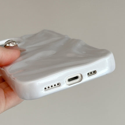 Water Ripple Electroplating Paint TPU Phone Case, For iPhone 16 Pro, For iPhone 16 Plus