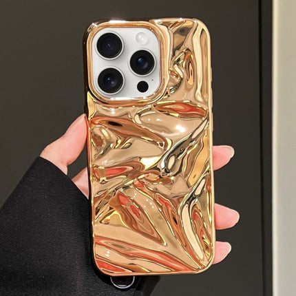 Water Ripple Electroplating Paint TPU Phone Case, For iPhone 16 Pro, For iPhone 16 Plus